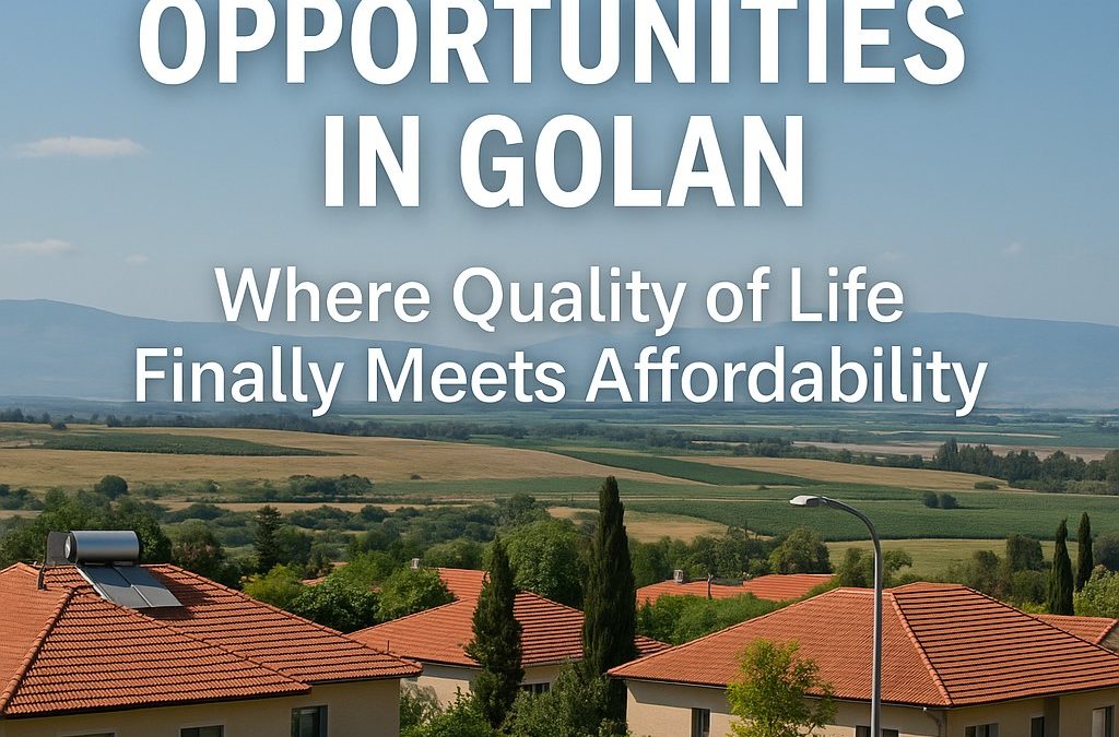 Housing Opportunities Golan